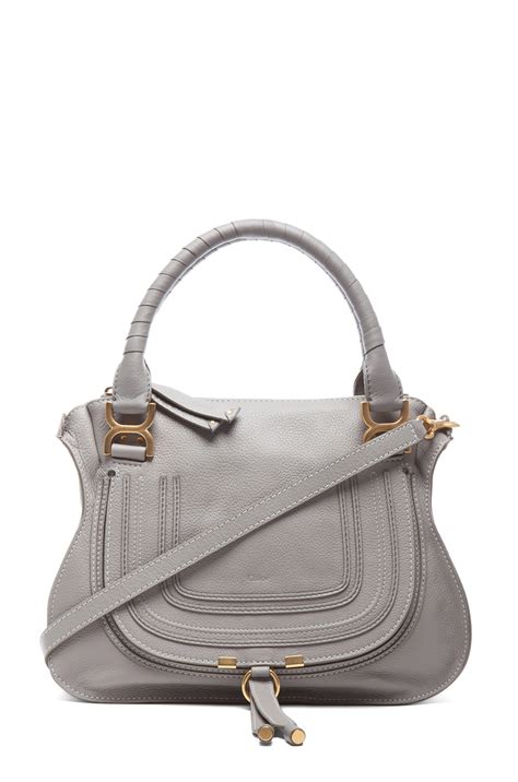 chloe marcie cashmere grey medium|chloe marcie handbags.